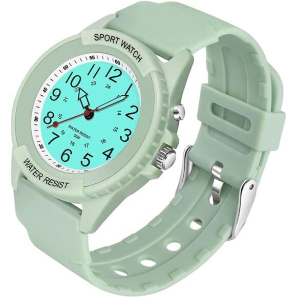 Waterproof Nurse Watch for Medical Professionals,Women Men, 24 Hour with Second